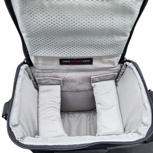 Lowepro TLZ 1 Mini Topload Zoom DSLR SLR Camera Bag Case with Shoulder Straps - Picture 7 of 8